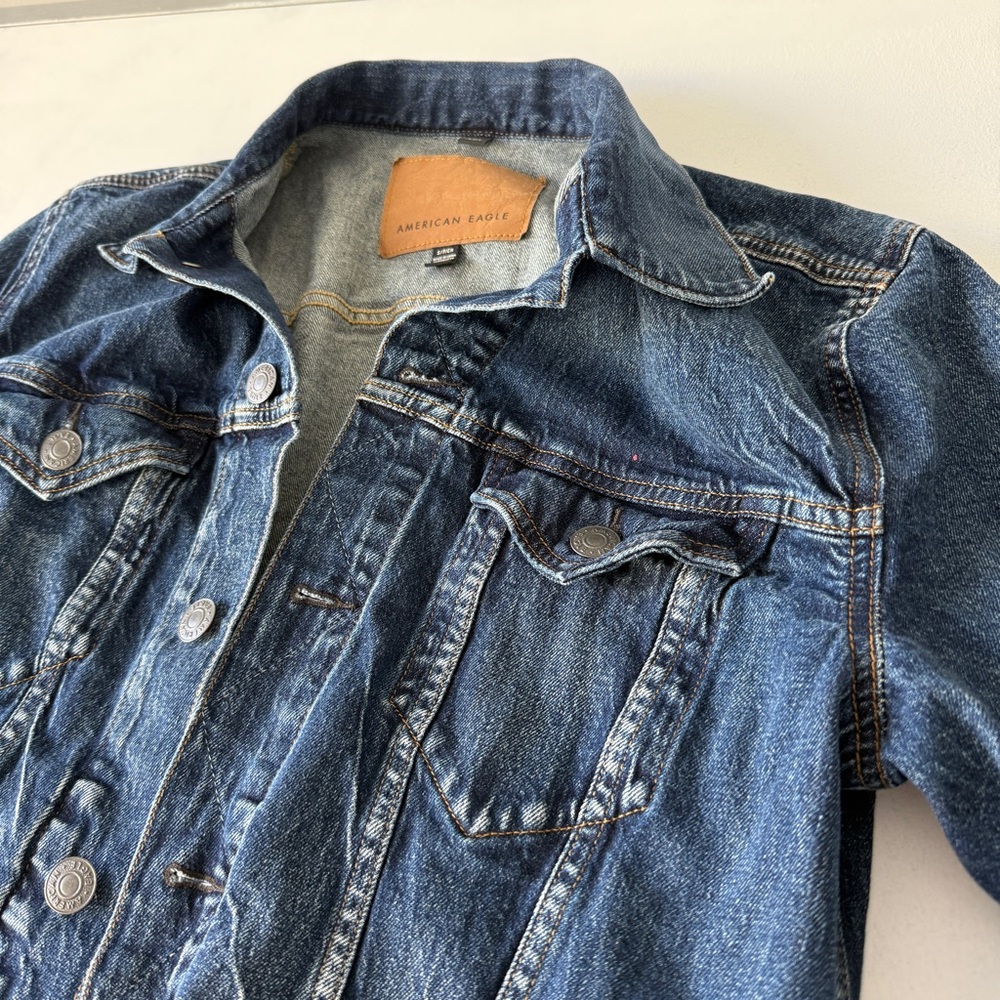 American Eagle • Flex • Denim Jacket • Blue • Small - Picture 3 of 7